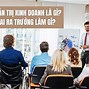 Học Ngành Quản Trị Kinh Doanh Ra Làm Nghề Gì