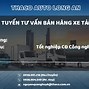 Tuyển Dụng Sale Ô Tô